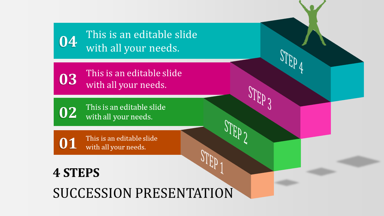 Step-by-Step Succession Planning Presentation PPT Templates And Google Slides